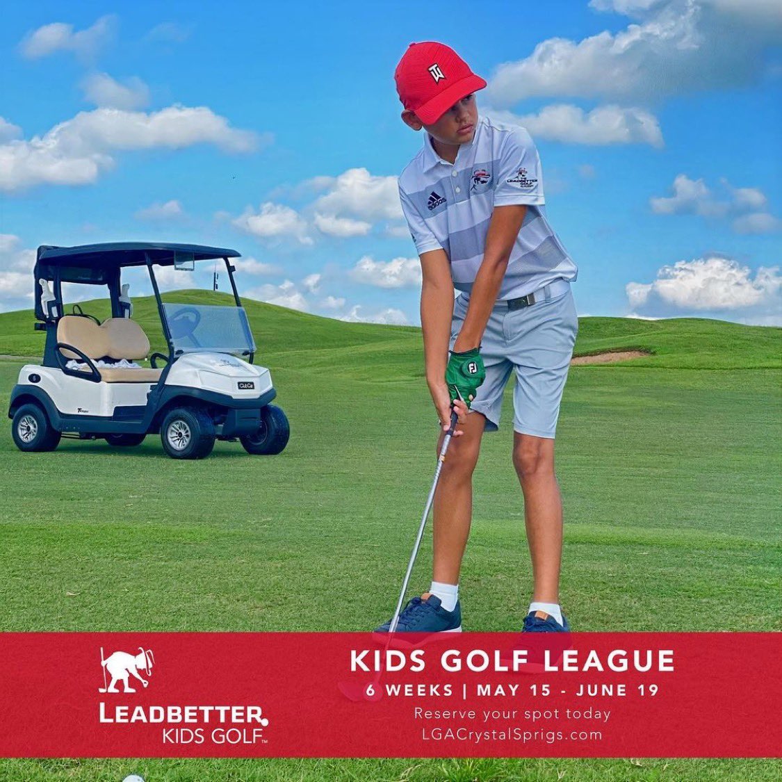 Leadbetter Kids Spring Golf League at Crystal Springs is just a few weeks away!

Juniors will sharpen their scoring and competition skills while learning golf course etiquette, problem-solving, and life skills.

Register today at
lgacrystalsprings.com/kids-spring-le…