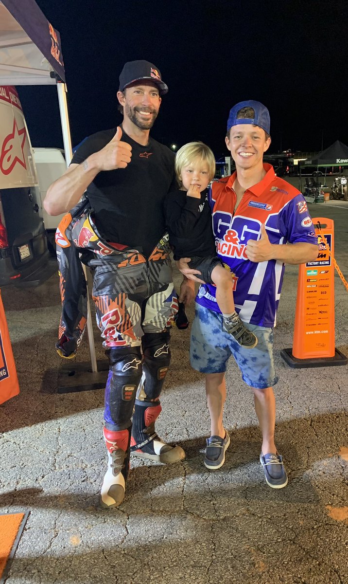 Thoughts on TP199 racing @AmericanFlatTrk? Summed it up on my FB page, but holy shit, he was impressive.