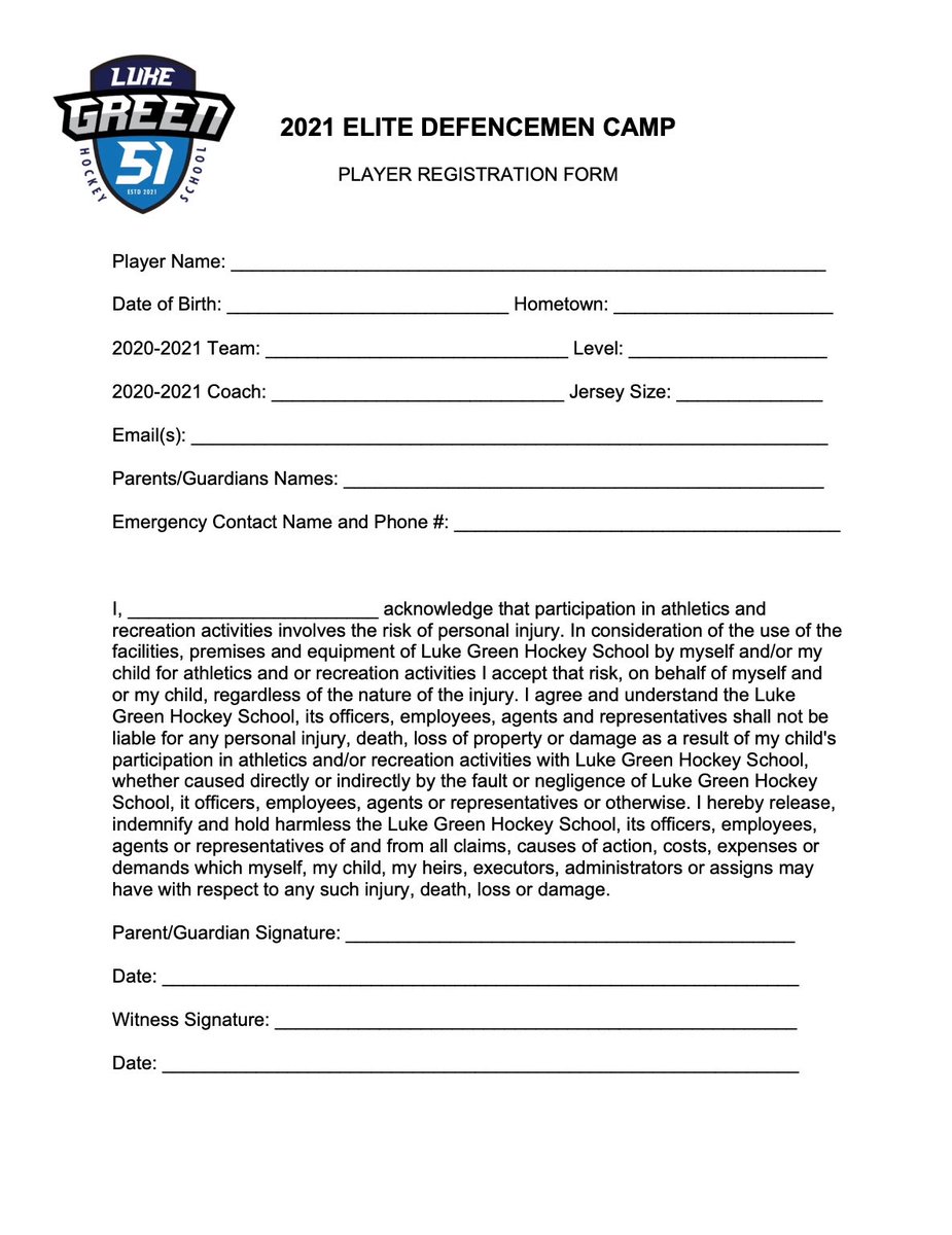 Luke Green (@greenluke55) on Twitter photo Excited to announce the launch of my Elite Defencemen Camp in Halifax, NS. Details below. <a href="/Bedford_Barons/">Bedford Barons</a> <a href="/GULLSBantams/">GULLS U15 Major Hockey Club</a> <a href="/RangersU15Major/">The Rangers U15 Major Hockey</a> <a href="/HaliWolverines/">Halifax Wolverines</a> <a href="/WhalersMBHockey/">Dartmouth Whalers U15 Major🐳</a> @HarbourStorm Excited to announce the launch of my Elite Defencemen Camp in Halifax, NS. Details below. <a href="/Bedford_Barons/">Bedford Barons</a> <a href="/GULLSBantams/">GULLS U15 Major Hockey Club</a> <a href="/RangersU15Major/">The Rangers U15 Major Hockey</a> <a href="/HaliWolverines/">Halifax Wolverines</a> <a href="/WhalersMBHockey/">Dartmouth Whalers U15 Major🐳</a> @HarbourStorm