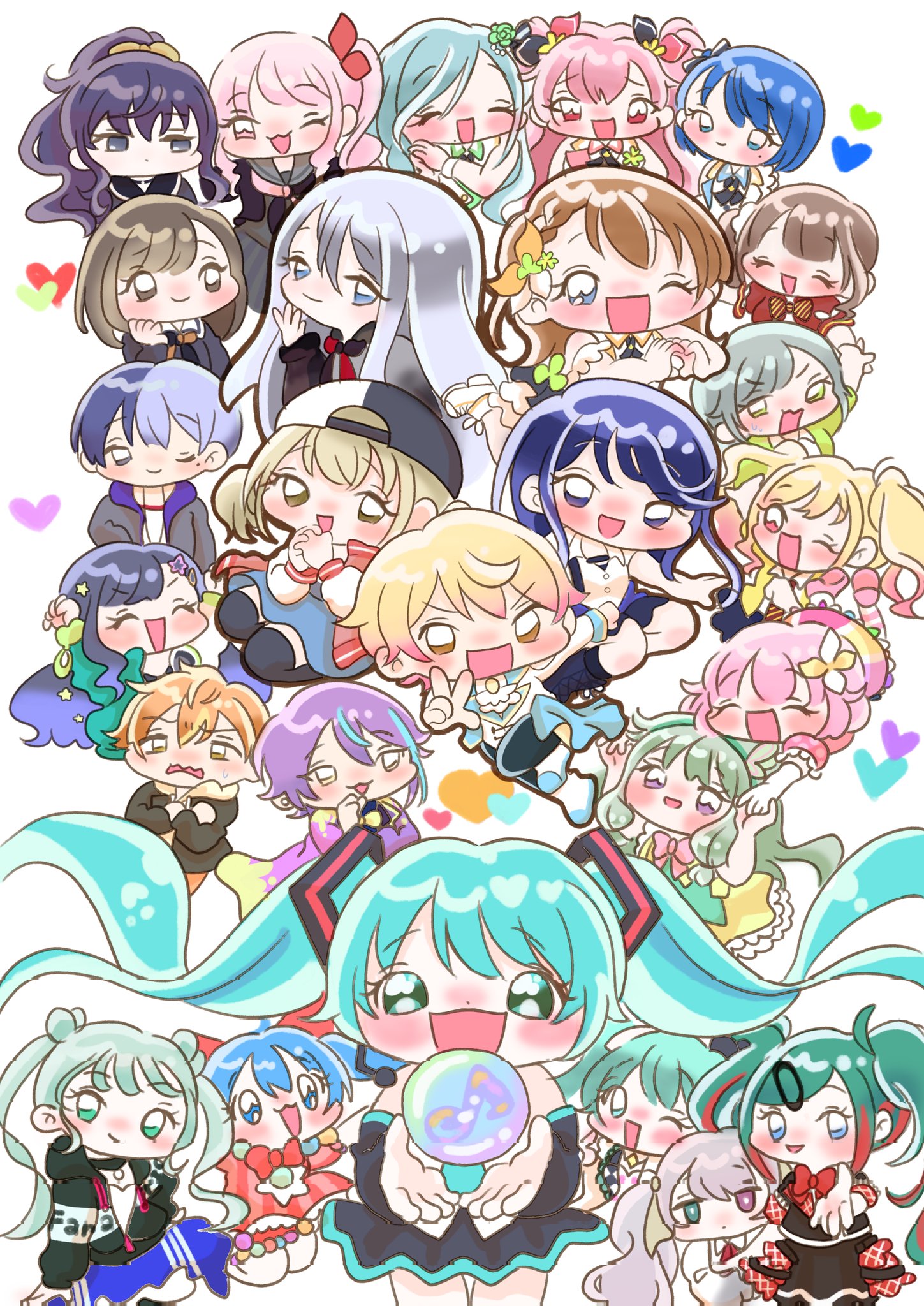 みこと プロセカハーフアニバーサリー記念イラスト 毎日楽しく遊んでます 運営様ありがとうございます T Co 28qrt0zfbf Twitter