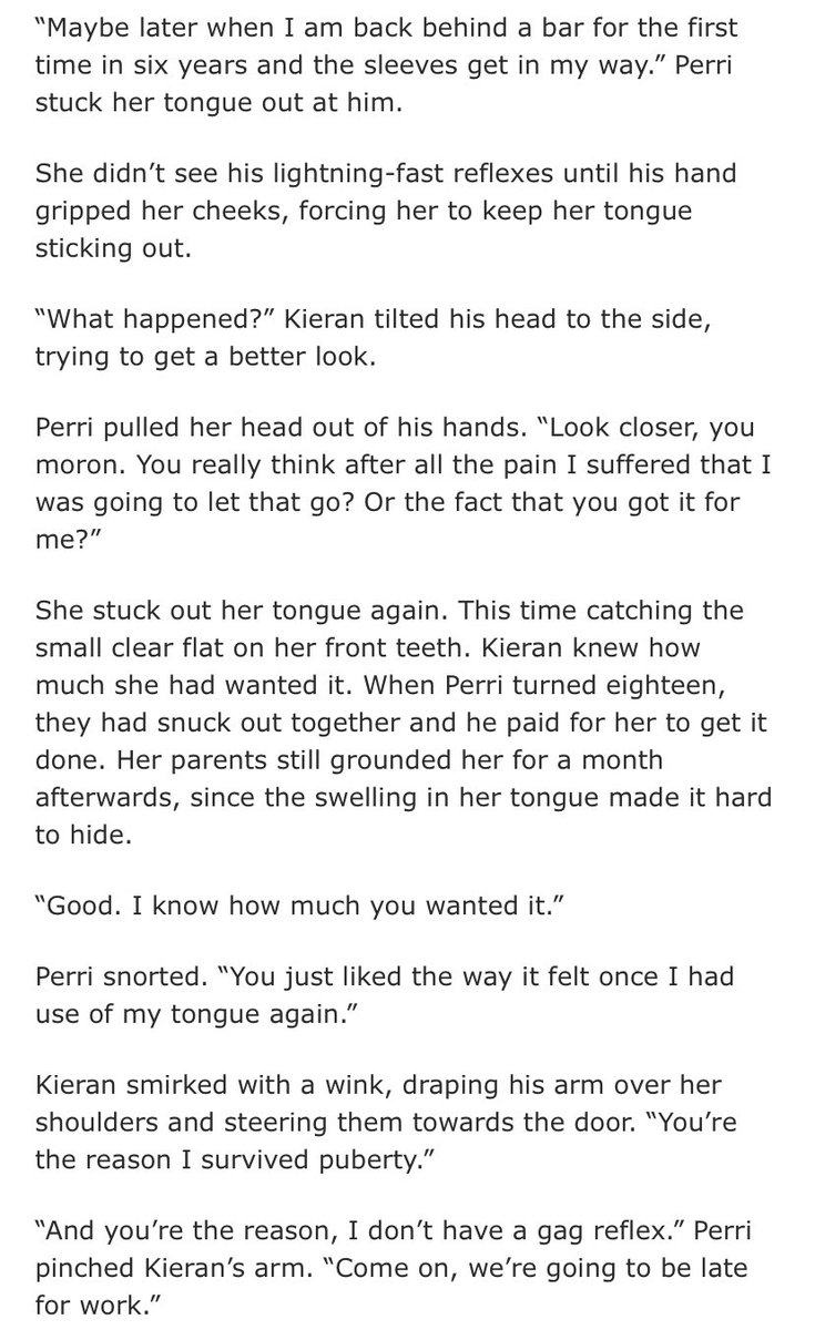 KarolineRayne's tweet photo. When writing a conversation and manage to slip in the lines that have been in your head forever... I love the dynamic of these two.  #WritingCommnunity #amwriting #romance #FriendshipGoals https://t.co/IhjBgrGIgE