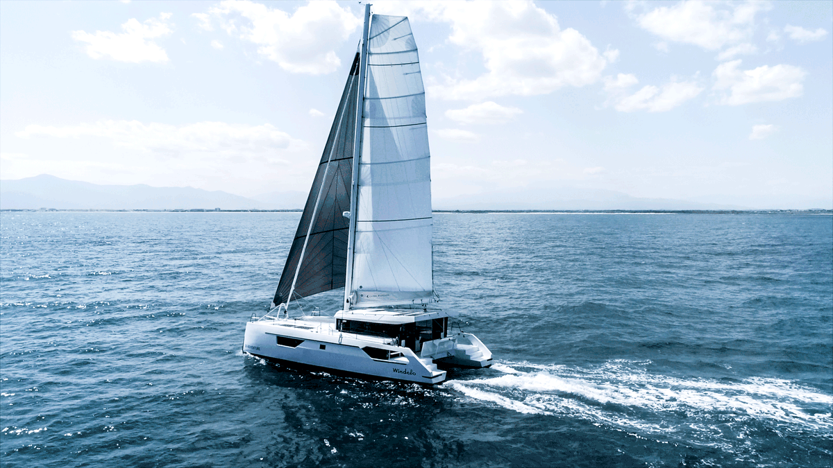 windelocat's tweet photo. The #Windelo50Adventure spotted just off the coast of #Canet-en-Roussillon. Doesn't she look amazing under Mainsail and Code 0 ?
#windelo50 #catamaran #catamaransailing #greensailing #sustainablesailing #circumnavigation #windelocatamarans #multihulls #voile #electricboats https://t.co/1mJMrCPPjj