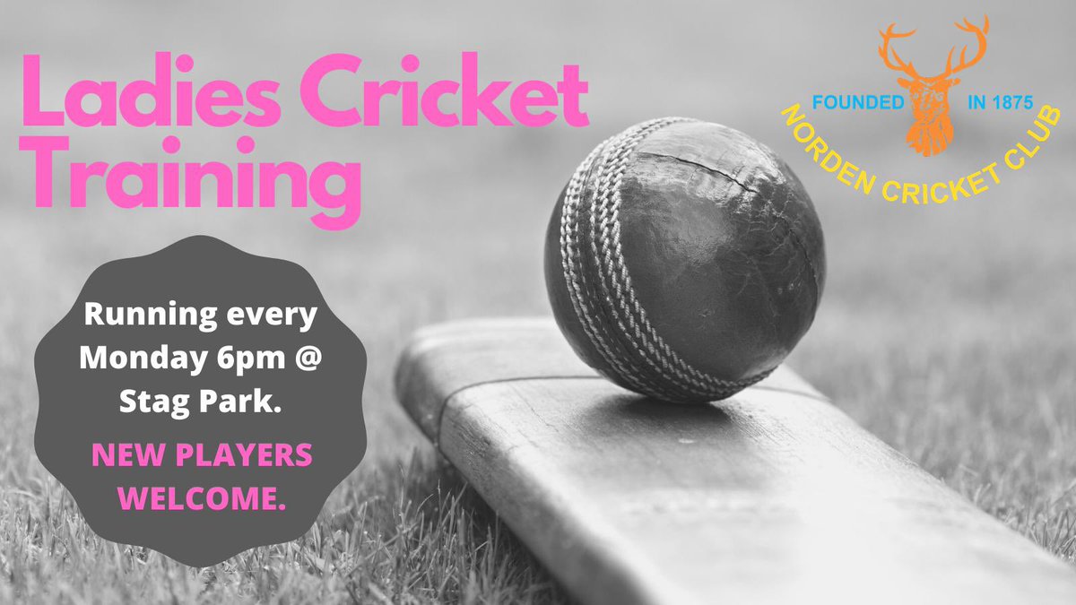 NordenCC's tweet photo. Our ladies section is recruiting new players. Training is on Monday nights at 6pm. Everyone welcome - just come down and give it a go https://t.co/ZFBL7L2doR
