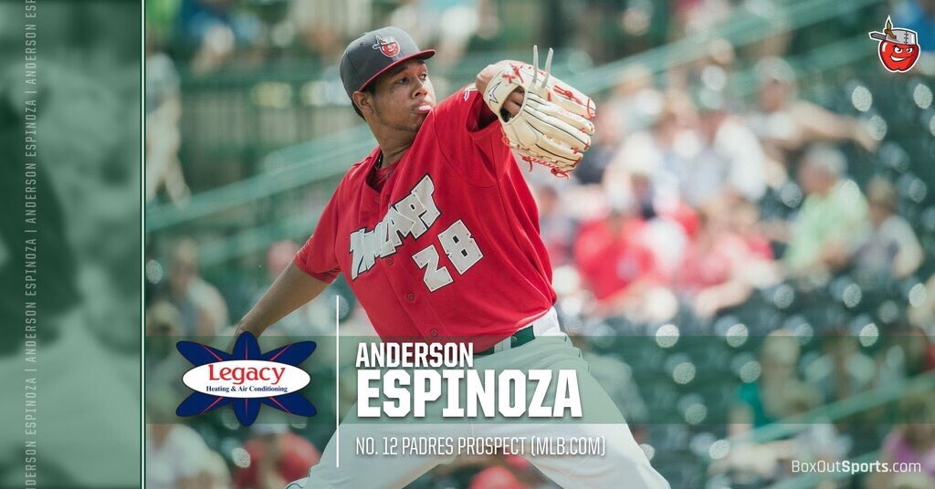 Fort Wayne TinCaps on Twitter "Anderson Espinoza 🇻🇪 is scheduled to start Thursday night! After