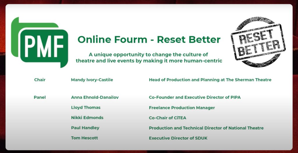 ResetBetter's tweet image. It's been a week since our amazing forum with the @forumPM

The feedback we have been getting is amazing and we already working hard on the future of Reset Better.

If you missed it last week, the forum is now on our youtube page or via the link below

youtu.be/4yQ9aGqGwdU