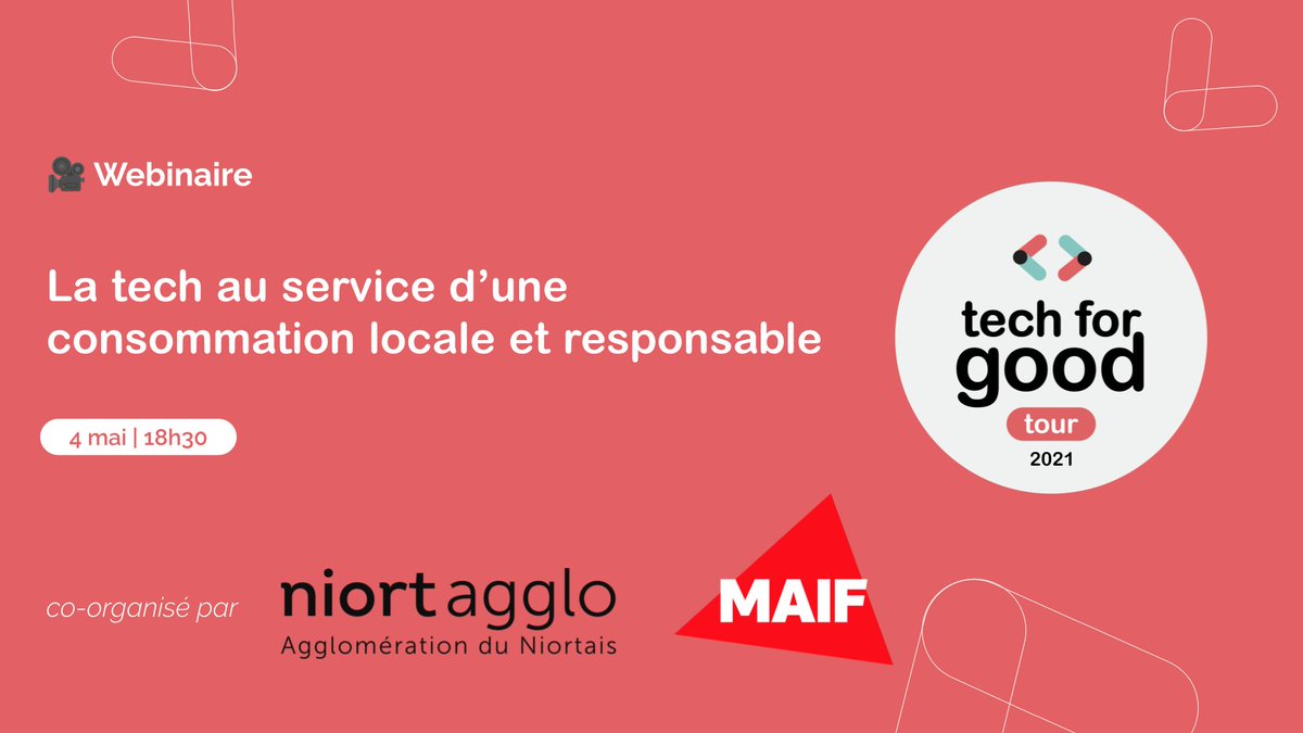 🌻Consommer local : #webinaire pour découvrir les outils #numérique au service d'une  #consoresponsable

👉 Demain, 18h30 : ow.ly/StuP50EAITn

Avec entre autre : <a href="/PetitsComs/">Petitscommerces</a> <a href="/NiortAgglo/">Niort Agglo</a> <a href="/MAIF/">MAIF</a> ...
#consolocale, #consommermieux, #techforgood, #consommerautrement, #MieuxCommun