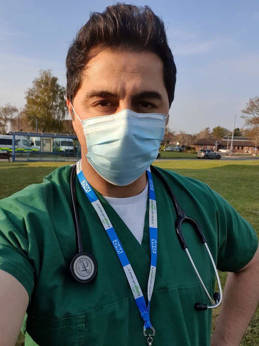 DrWaheedArian's tweet photo. As A&amp;E doc, been on frontline of pandemic from start. 

I've experienced loss &amp; extreme suffering of colleagues &amp; public.

I'm wearing mask to protect myself, family &amp; others from COVID. 

Can you help us save lives by wearing mask too? RT to stop the antimaskers trending today. https://t.co/txj9VtUVAf