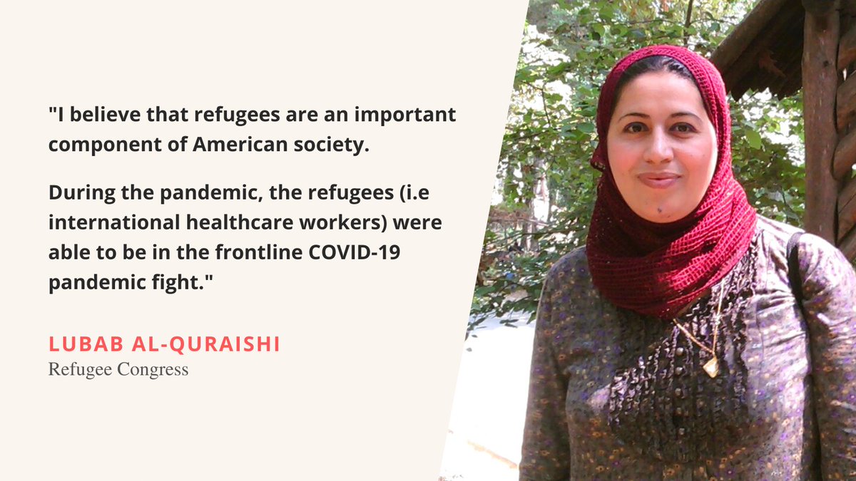 RCUSA_DC's tweet photo. Refugees play an important role during the pandemic. We hope @POTUS will recognize that importance and expand refugee resettlement in his next 100 days. @VP @RCUSA @weareallusa @RefugeeCongress #OpportunityForAll https://t.co/zkYxvM7TD4