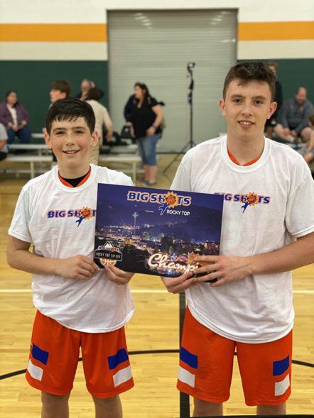 Him and his older brother Eli were both named MOST OUTSTANDING PLAYERS 🤩 <a href="/EliIsaacEllis/">TheEllisBrothers</a> (📸: <a href="/BigShotsGlobal/">BIG SH🏀TS</a>)