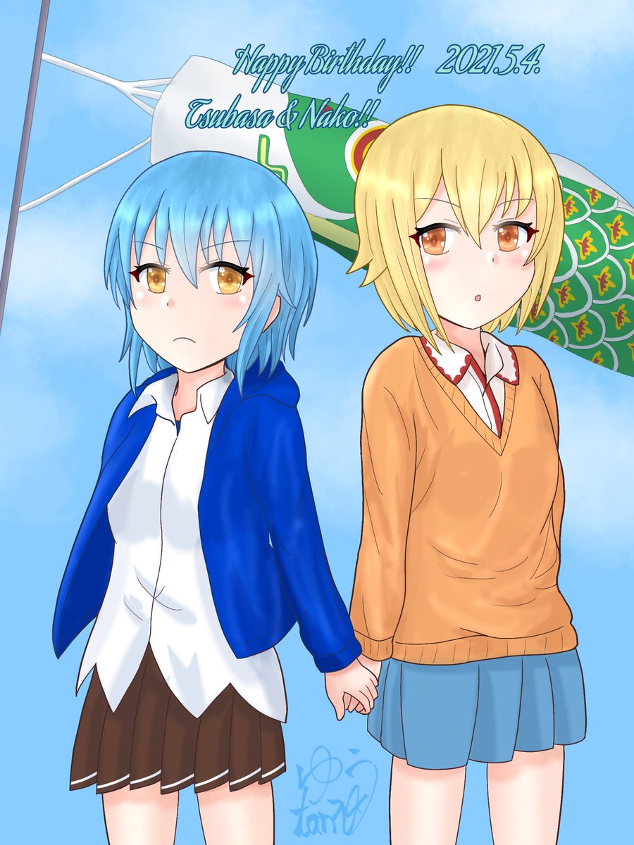 いつもかっこいい少年漫画家 つーちゃん ちょっとめんどくさがり屋のなこちゃん お ゆうたん W ノ のイラスト いつもかっこいい少年漫画家 つーちゃん ちょっとめんどくさがり屋のなこちゃん お ゆうたん W ノ のイラスト