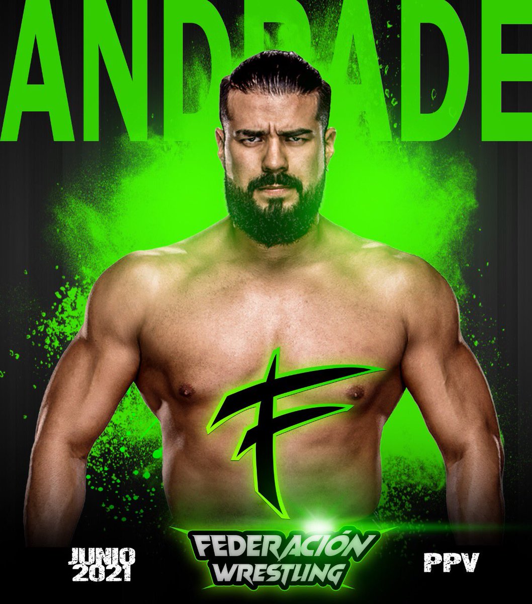 FederacionW's tweet photo. 🟢"ANDRADE EL ÍDOLO” regresa a Mexico 🇲🇽con Federación Wrestling para reencontrarse con los originales INGOBERNABLES👊🏼 este 19 de Junio. ¿Ya tienes tu acceso? #federacionwrestling
Compra tus accesos⬇️

https://t.co/lIMxUnVFr7 https://t.co/XGYVReCoh3