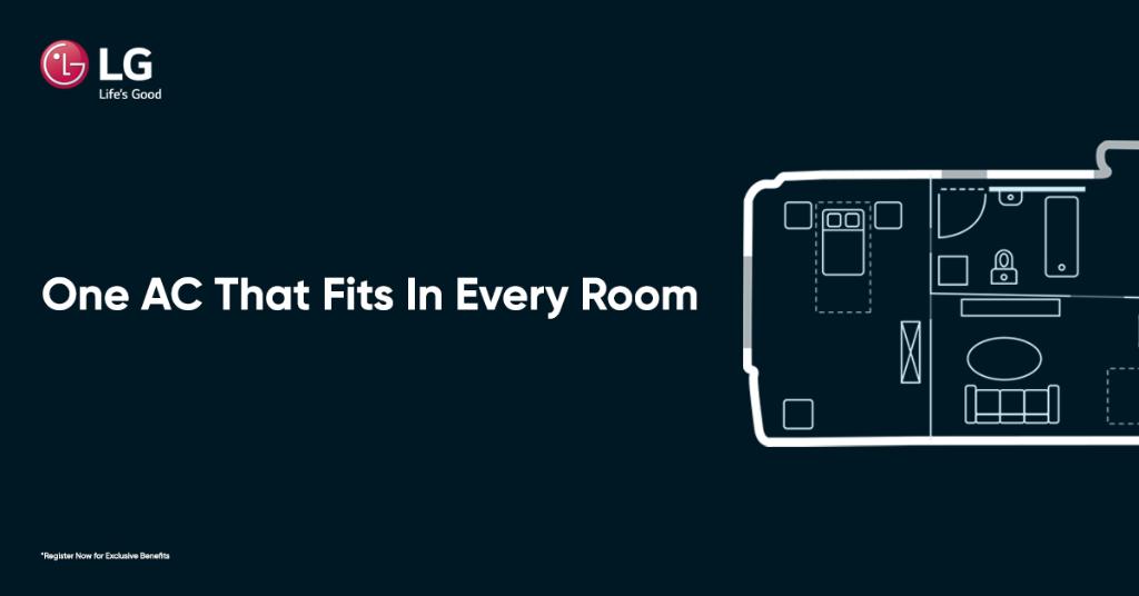 LGIndia's tweet photo. The LG #AllInOneOneInAll AC comes with #SuperConvertible5In1 cooling, which means you can adjust the room temperature as per activity &amp; capacity. Enjoy faster cooling and energy-saving with #LG.
Buy now on https://t.co/y4uBRY4rK3
#SmartAC #LGDualCool #DualInverterAC https://t.co/tkAbE2PsjE