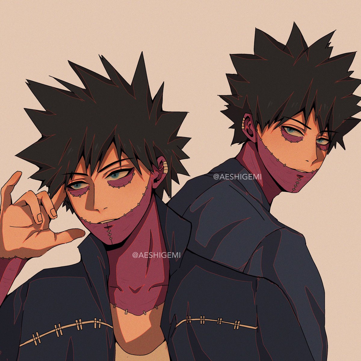 「Dabi 🔥 #MyHeroAcademia #dabi 」|aeshi 🍙 commission OPENのイラスト