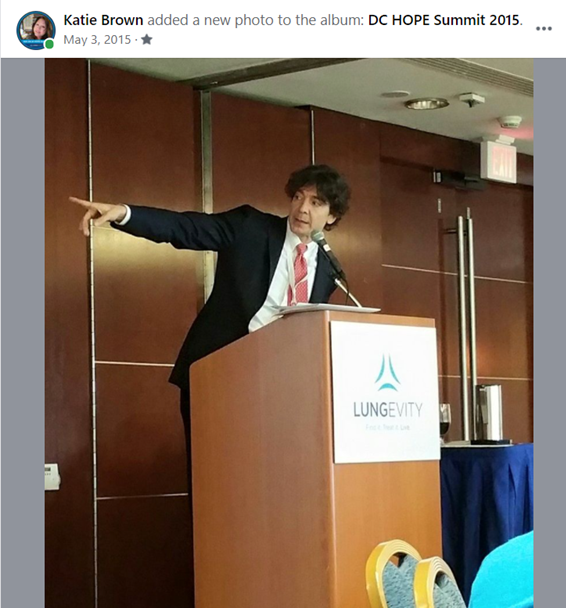 brownbeansprout's tweet photo. On this date 6 years ago #ThisIsHope #HS2015 @RajaFlores cheers on a group of #lungcancer patients at @lungevity HOPE Summit. Have you registered for this year yet? Better hurry! #lcsm https://t.co/96eTWGHh6Z
