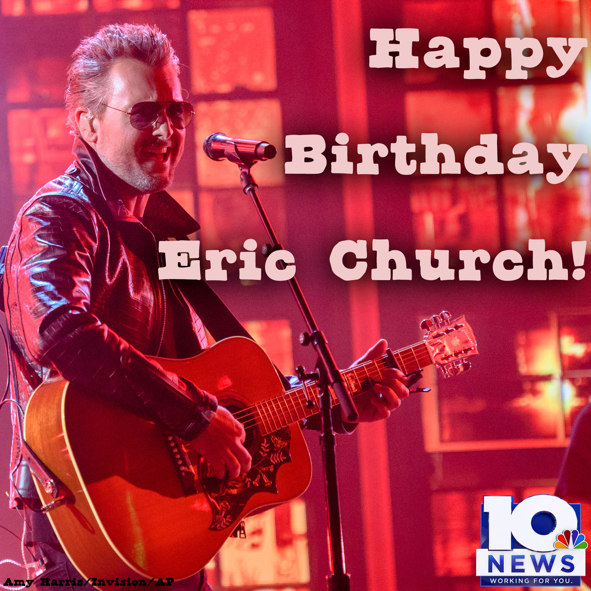 Happy 44th Birthday to The Chief, Eric Church! 