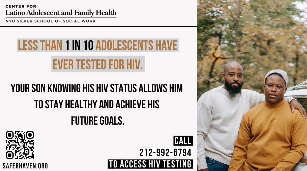 Did you know? Youth are the least likely to know that they have #HIV compared to other age groups. Visit saferhaven.org to find out how you can get your adolescent tested for HIV and STDs. #SexualHealth #YouthHealth #CLAFH