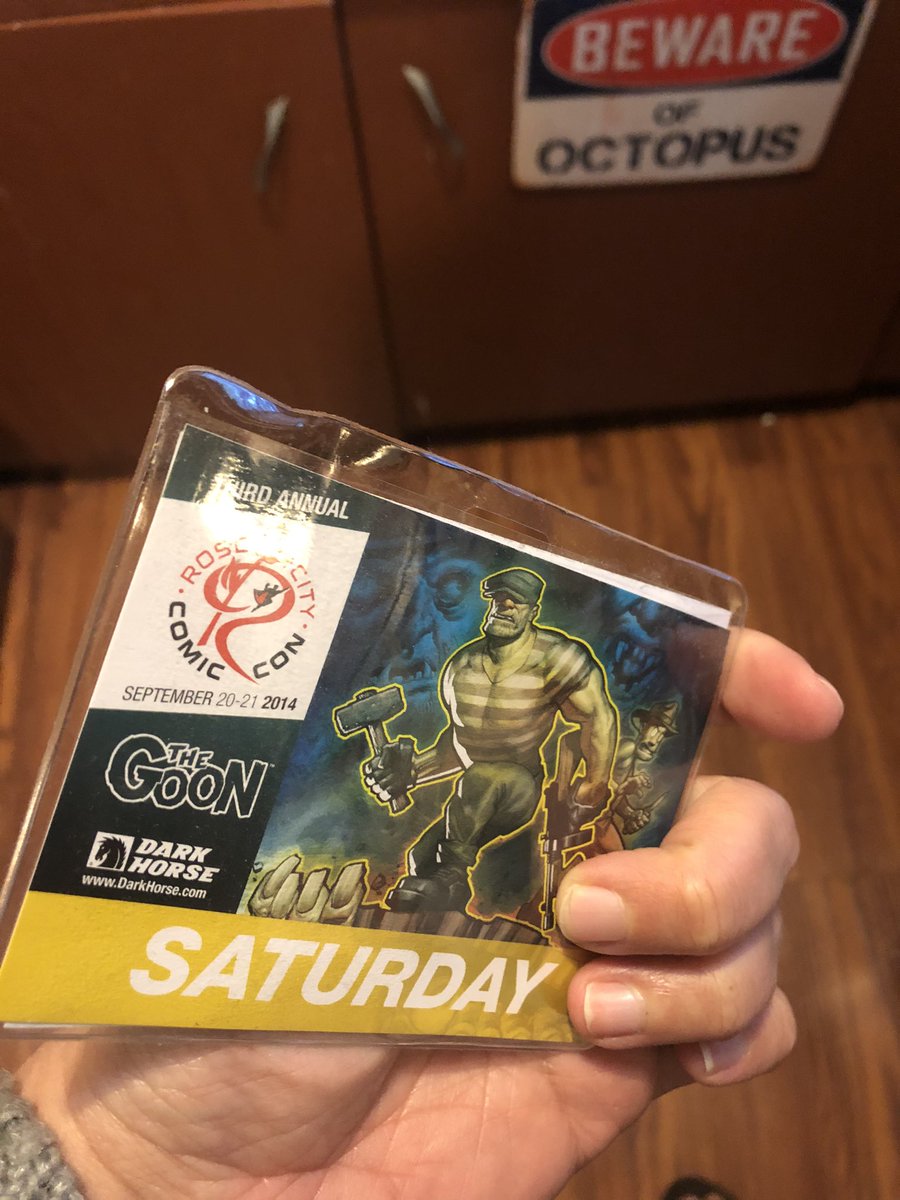 So, if you’re like me and have saved all your old con badges, just know that your vaccine card fits perfectly into one of them. #TheMoreYouKnow