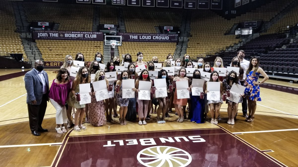 TxStateBobcats's tweet photo. We had a great time hosting the Strutters academic awards reception in the UEC! #EatEmUp

Check out the photo gallery --> https://t.co/aG8Y7S8whY https://t.co/CGpITZ0teY