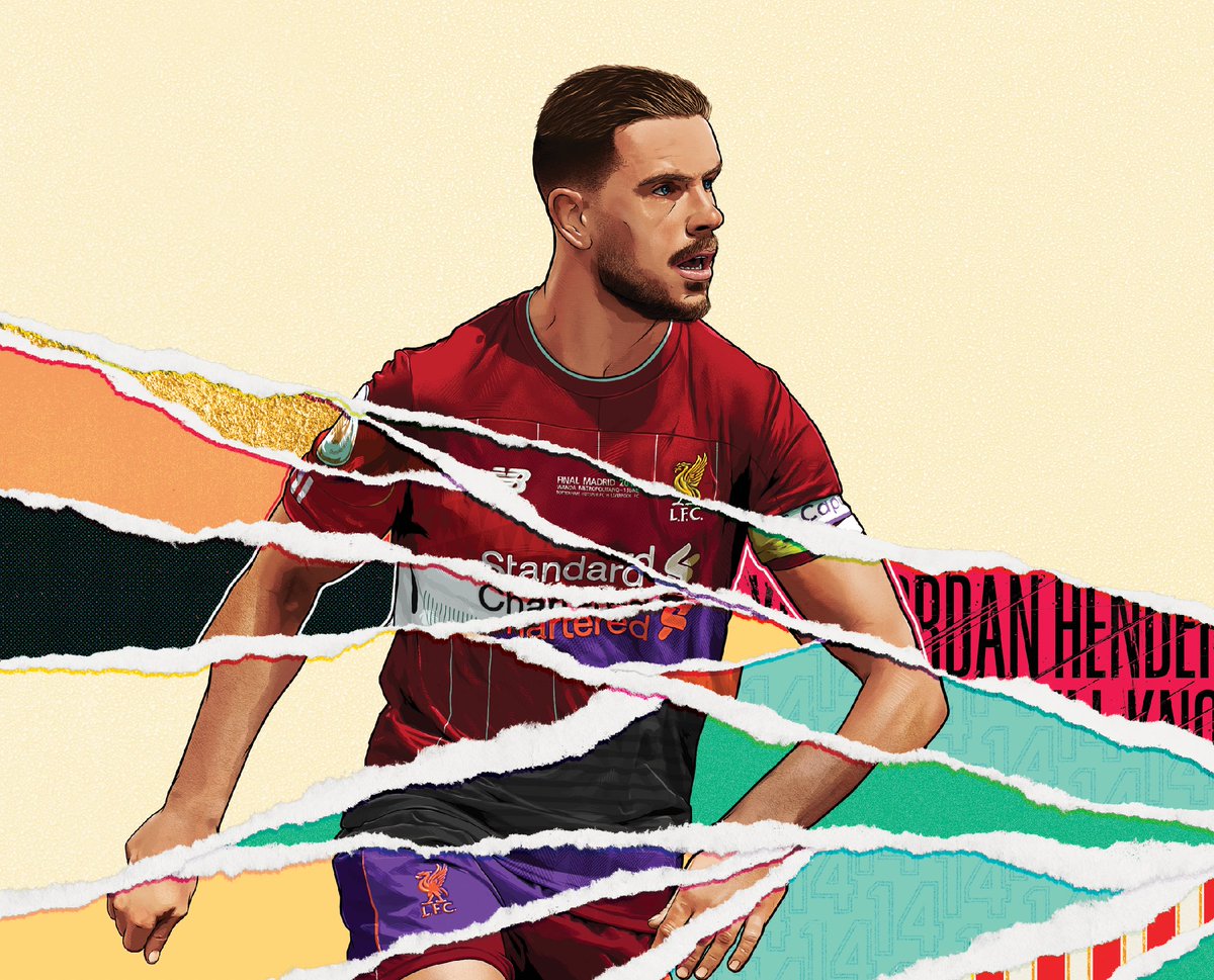 yoniweisberg's tweet photo. Here's to you @JHenderson.
We love you more than you will know.

What a captain he has been, a leader on and off the pitch who lead the club to our first league title in 30 years.

This piece is something I created to mark his 10 years at #LFC. 

RTs massively appreciated. ❤️ https://t.co/RYDmhAskPV
