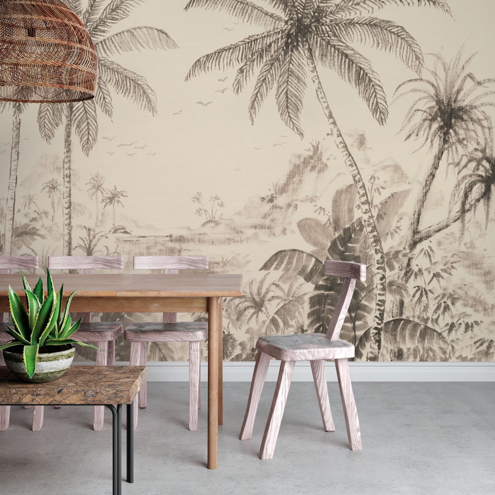 Say hello to Grand Palm 🌴 our newest wall mural design!⁠ Available in 6 custom colorways.

⁠
#tempaperyourspace #wallmurals #loveyourwalls #tropicalwallpaper #patternlove #tempaper