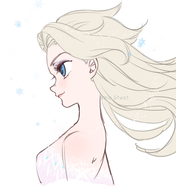 エルサのtwitterイラスト検索結果