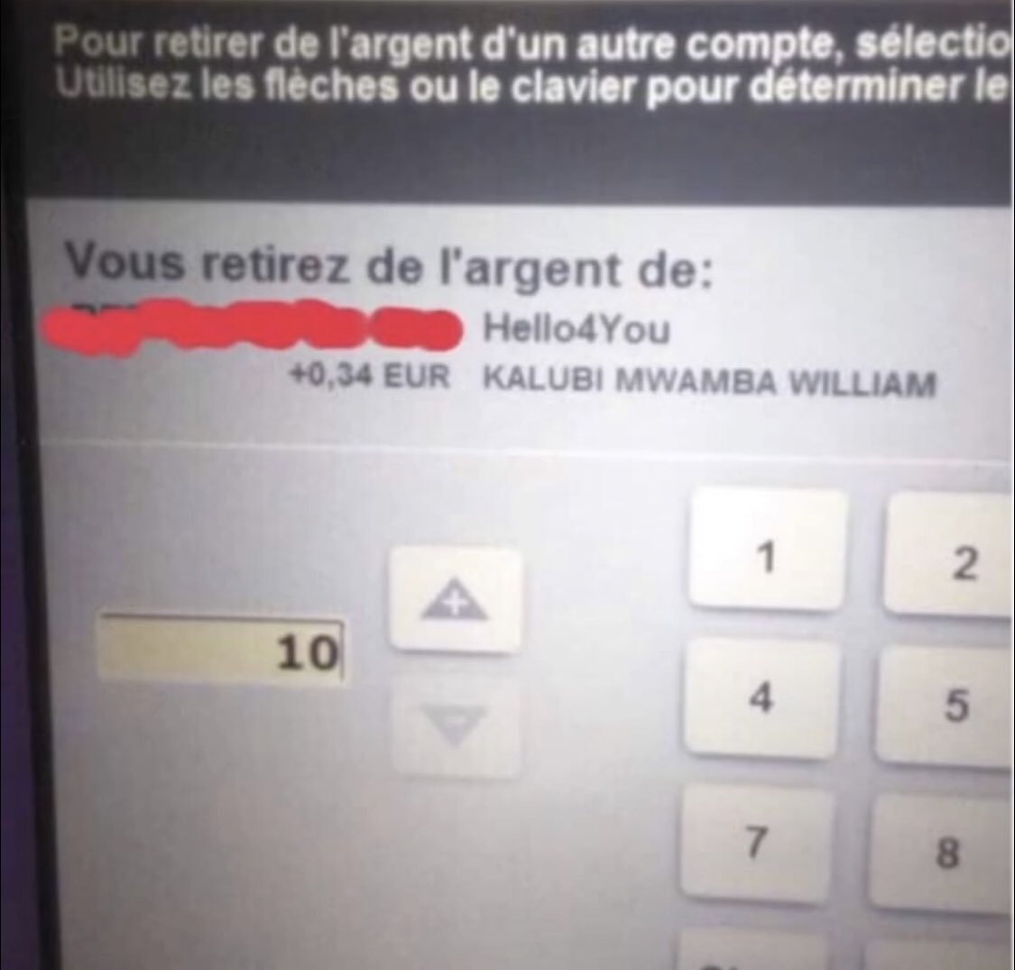 ShadesFrance's tweet photo. Damso a partagé une photo de son compte en banque quand il n’avait que 34 centimes (qui est aujourd’hui le nom de son label) :

« Croyez en vous » https://t.co/sSyCljovWs