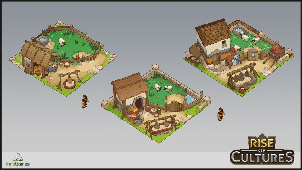 "Rise of Cultures" by #InnoGames
Last one for today, I promise ;)
Concepts for the Minoan Age
Much more over at artstation.com/sebastian-wagn…