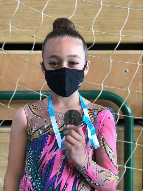 incaciutat's tweet photo. 👏👏👏 Enhorabona a Nayara, del Club Rítmica Inca 🤸‍♀️,  subcampiona 🥈 de Balears Individual Base de la seva categoria, aconseguint així la classificació pel Campionat d'Espanya! https://t.co/sxddC8h4sh