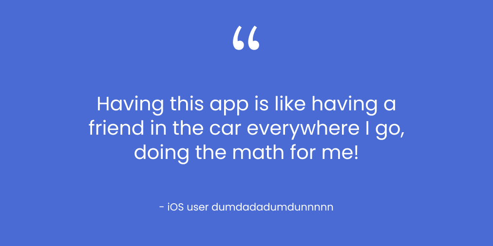 everlance's tweet photo. We love this description of what Everlance does! 🤩

We’re so glad to ride along with you and do the math for you!

Head to the link to see what they’re talking about. https://t.co/NAHQn04HvO https://t.co/4WQVxkUWOA