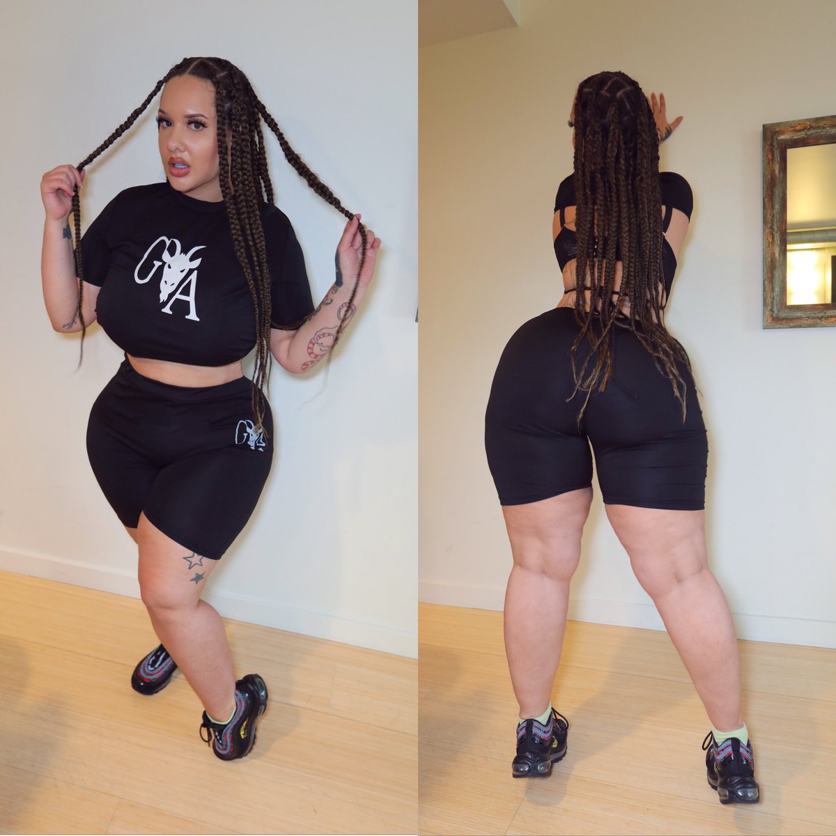 shadyshainarae's tweet photo. For better or worse still choose you first 💖 in my @BiggBrass 🤸🏽‍♀️ https://t.co/jvadGCYfWf