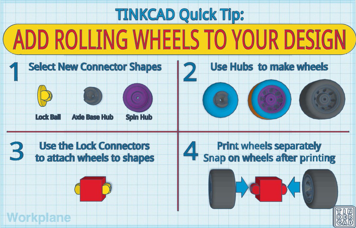 Tinkercad on Twitter "Did you know that our Connectors menu includes