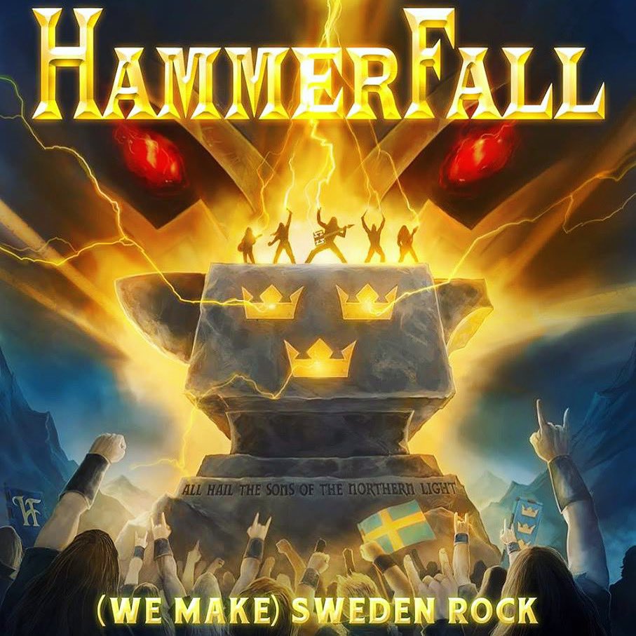 This day in #HFHistory: May 3rd, 2019, saw the release of the first track from the Dominion album: “(We Make) Sweden Rock”. How do you like it today? Amazing artwork by @SamwiseDidier!

#HammerFall #HeavyMetal #TemplarsOfSteel #WeMakeSwedenRock #OneAgainstTheWorld #Dominion