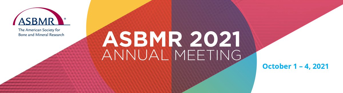 ANNOUNCING: #ASBMR2021 Annual Meeting will be held in-person in the U.S. and virtually too! Decision grounded in members’ direct feedback from the travel survey conducted last month. Mark your calendars for October 1-4, 2021! ow.ly/nDI350EDqkc