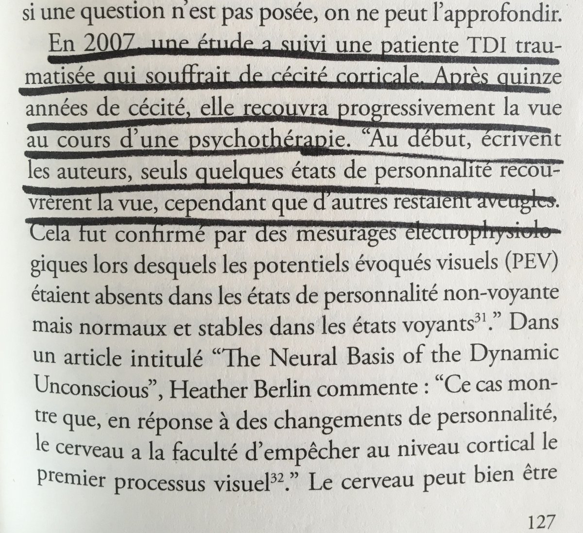 Personnalités multiples : certaines peuvent être allergiques, d'autres non. Certaines peuvent être aveugles, d'autres non.

😳