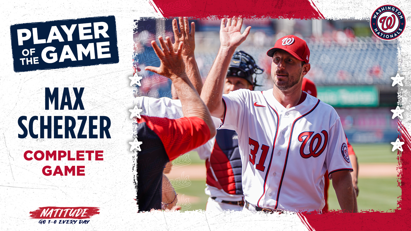 Washington Nationals on X: Max Scherzer is the proud father of