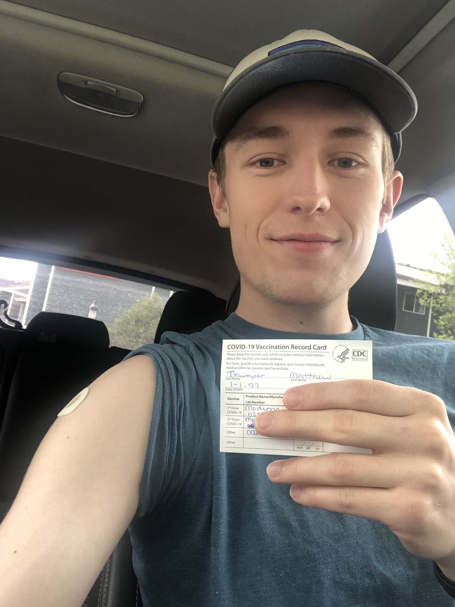 2nd dose done. Thank you, science!