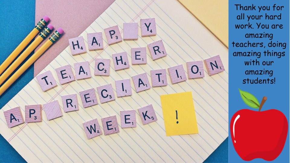 What a joy it's been to work with such amazing teachers from <a href="/PSJAISD/">PSJA ISD</a>! Have a wonderful week. #TeacherAppreciationWeek