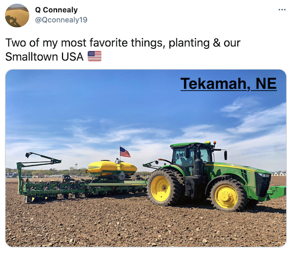 FarmTank's tweet photo. FarmTank Tweet of the Day!

Congrats to @Qconnealy19 @RSHFarms @TheChadColby and @JulieMac08 for being featured in @KevinVanTrump report! 

#FarmTank #FarmTankFriday #VTR #Corn #Agriculture #Soybean #AgTwitter #wheat #plant21 @JVTknows https://t.co/w0axomAzJS