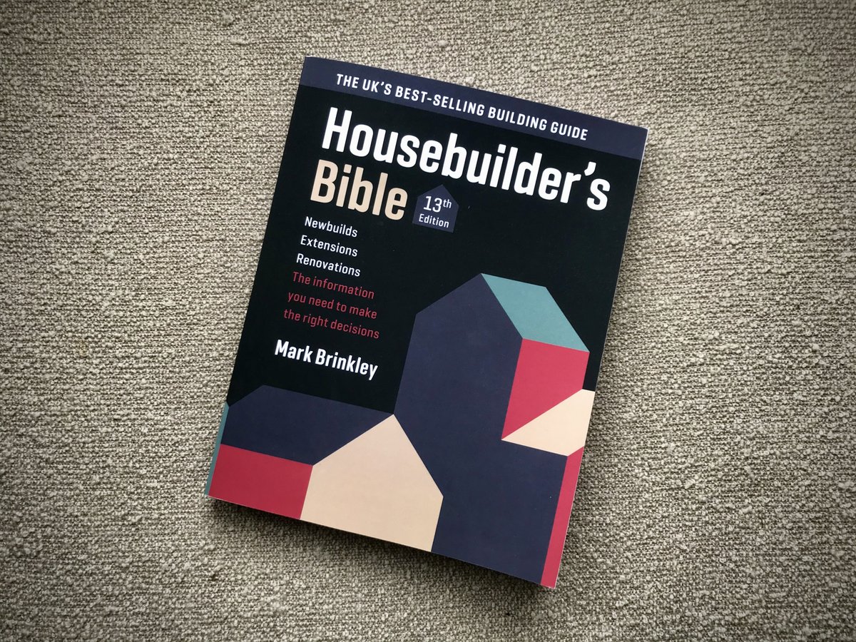 Bedtime reading for a while let's see where this journey takes us #selfbuild