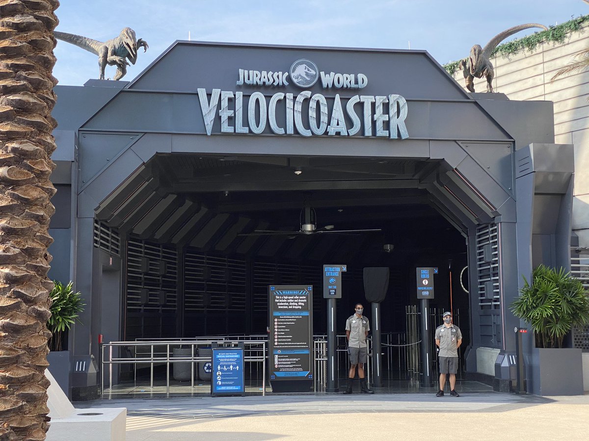 CoasterForce's tweet photo. Had the opportunity to preview @UniversalORL’s all-new Velocicoaster! This Intamin masterpiece features immersive theming, multiple launches, wild inversions, and an incredible perspective high above Islands of Adventure. This may be the best new ride of 2021! https://t.co/hdYRysww2P