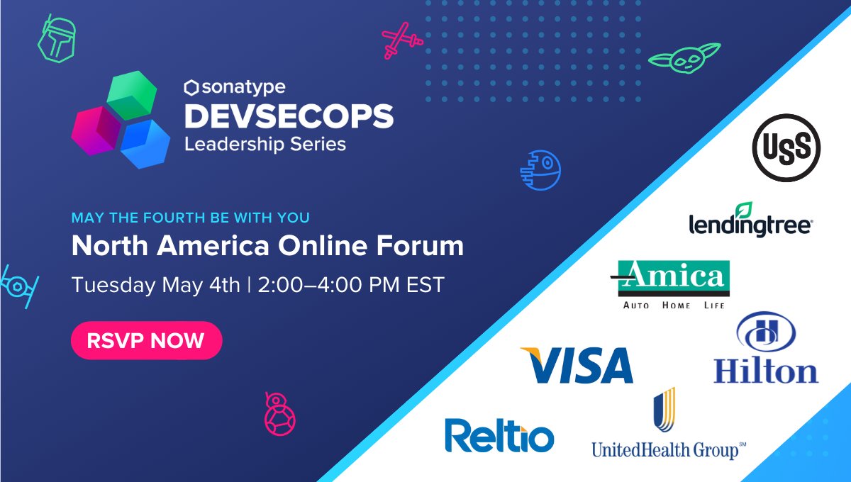 OpticcaSecurity's tweet photo. ⏰ TOMORROW ⏰ Still time to register for the #DevSecOps Leadership Forum hosted by @sonatype. Just 2 hrs. Real stories from 8 industry experts. Talk about common pain points. Learn from each other. Best practices you can actually use ➡️ https://t.co/XJGEKWTZFK
#DLF2021 https://t.co/PfQg6plp5k
