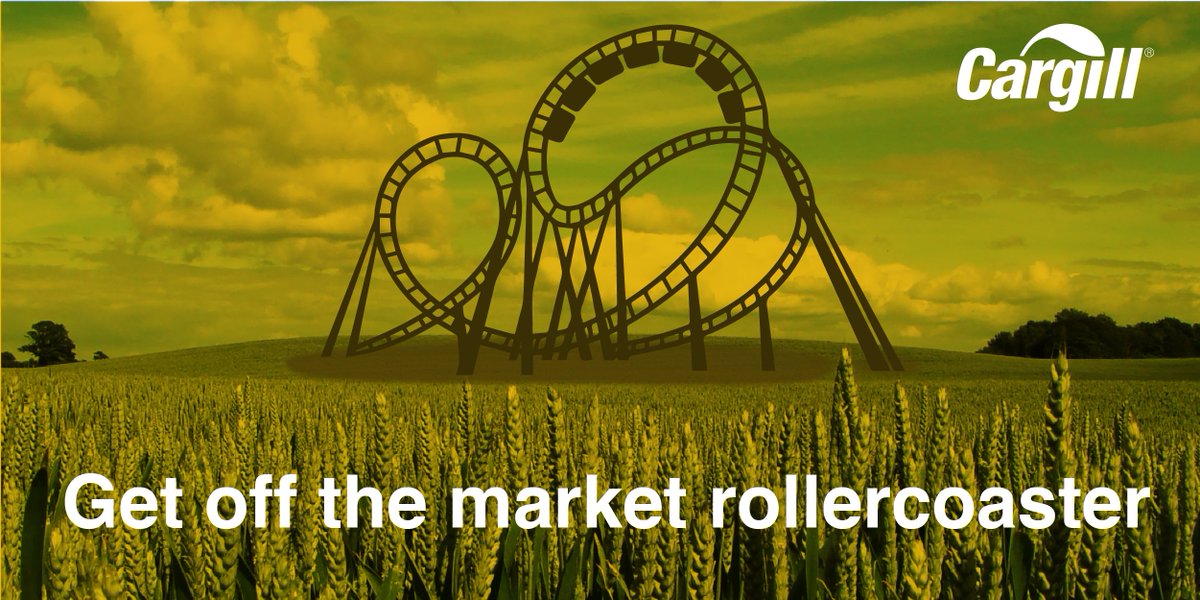 CargillAgCanada's tweet photo. Has watching the volatility in the markets felt like riding a rollercoaster lately? Cargill’s Minimum Price Long Put contract gives you the ability to lock in a guaranteed minimum futures price and allows for upside potential. Learn more here: https://t.co/TOGaYe21SE https://t.co/2XOrBKsuEi