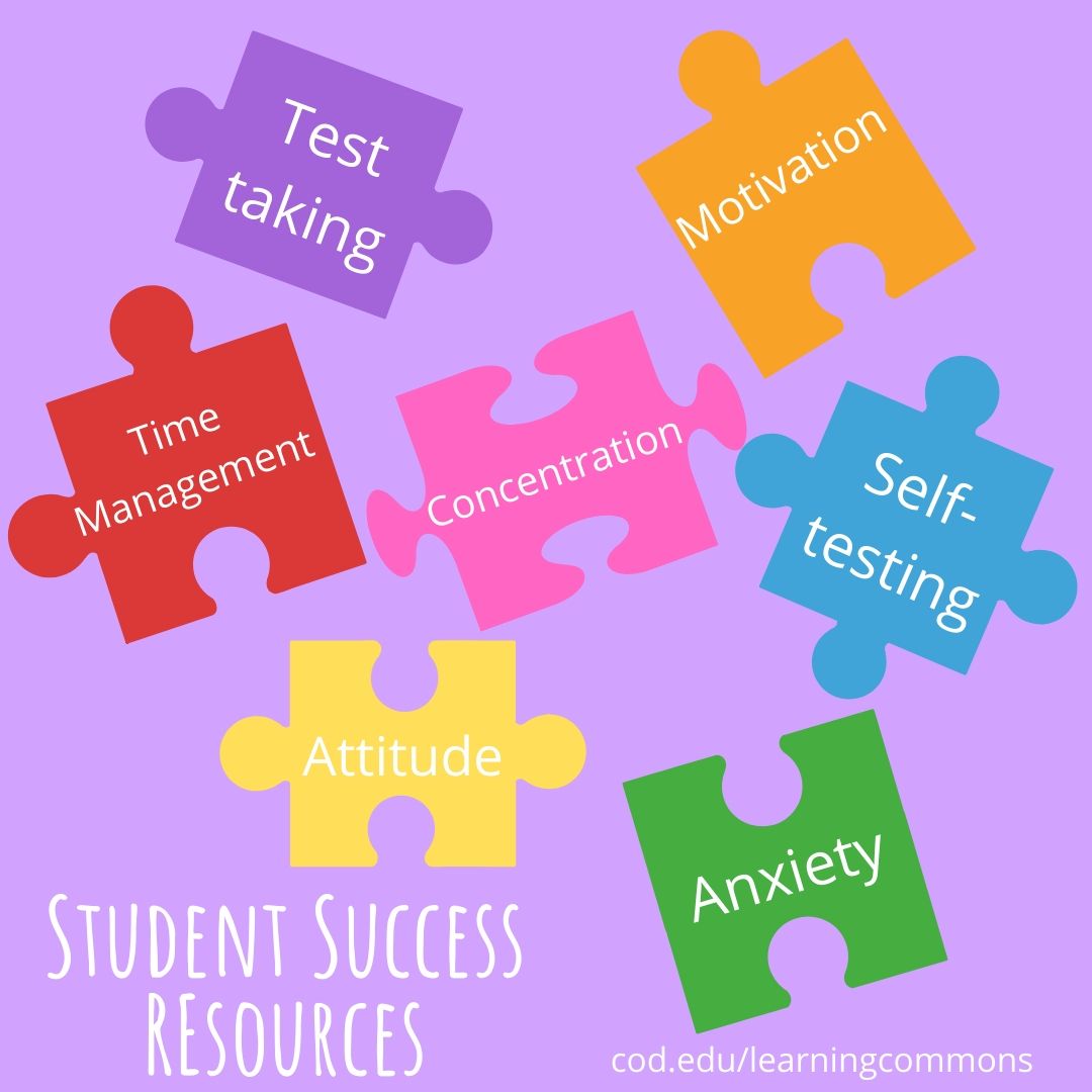 TASC_COD's tweet photo. Last week we shared some resources for test-taking strategies. Watch for more tips to help you prepare for finals this week and next. Don’t forget to check out all the student success resources available on our website https://t.co/tt4DnLu5Fk
#CODLearningCommons #ChapsUnite https://t.co/DygnyO3GYl