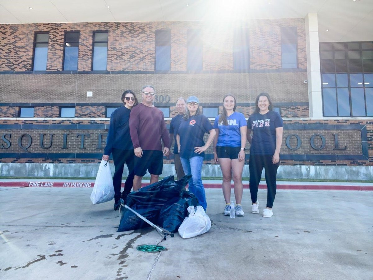 Trash Bash Spring 2021!!! #mesquitecleancity