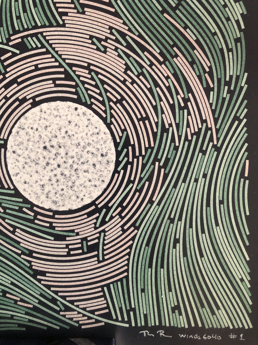 v3ga's tweet image. “Winds 6040” #1 by @thomasp85 ✨ Many thanks for this beautiful print 🙌

#generativeart #flowfields