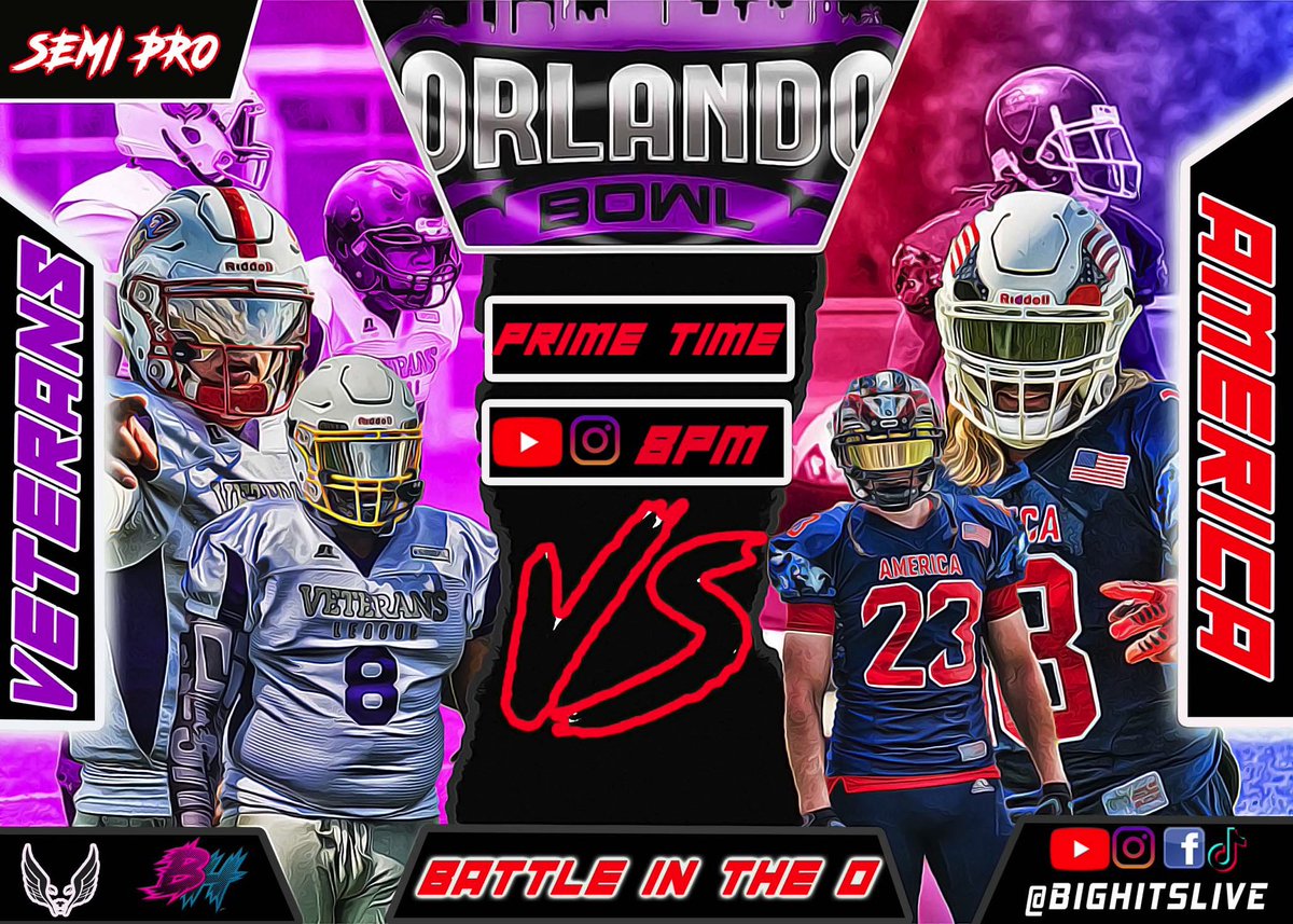 Prime time game 8pm tune in on YouTube! Let’s get it