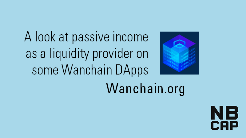 Ways to earn passive income on  $Wan  #Wanchain  #DApps  $XRP  $ETH  $BTC  $WASP  $FNX  $ZOO  #notfinancialadvice