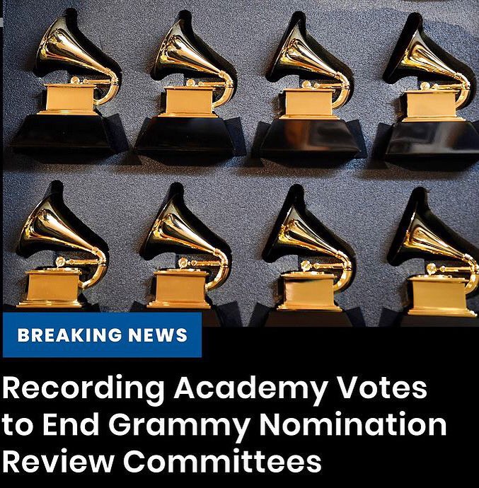 OMusicRecs's tweet photo. The @RecordingAcad committee could be changed forever 🏆🎶

#OMusicRecs #grammys #recordingacademy #music https://t.co/oqzj1KGJKJ
