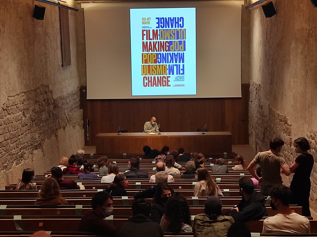 FilmakingP's tweet image. Comenzamos en breve 

#filmmakingforsocialchange2021
#populismo