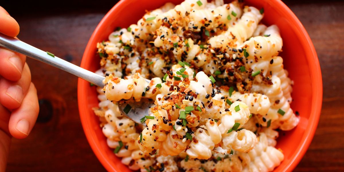 Here's a unique pasta dish that might work its way into your weekly meal plan. #delish #recipes  cpix.me/a/120638000